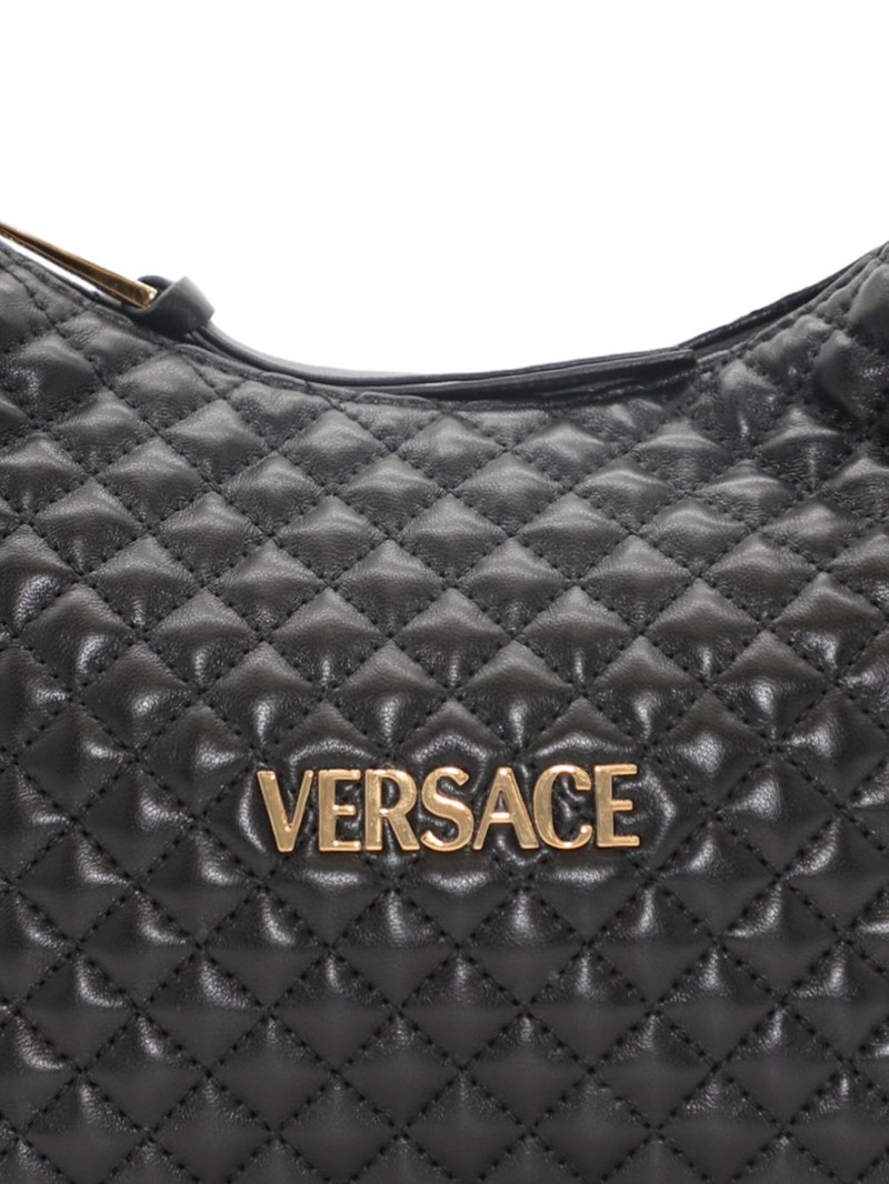 VERSACE quilted-leather shoulder bag outlook