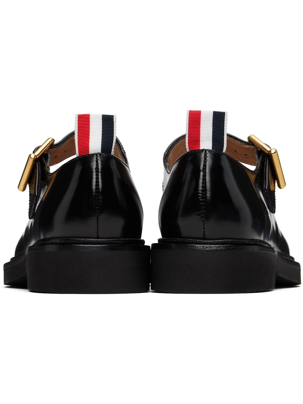 Black Soft Spazzolato Stud Thom John Loafers - 2