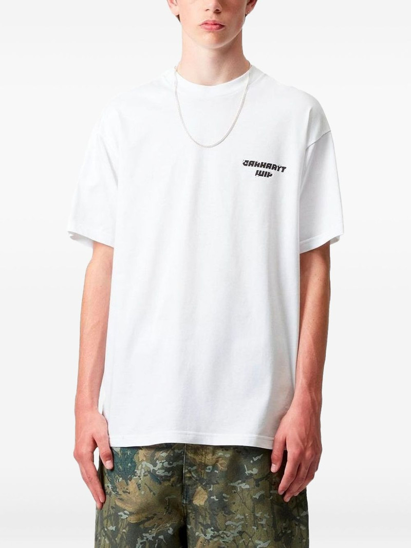 graphic-print logo T-shirt 3