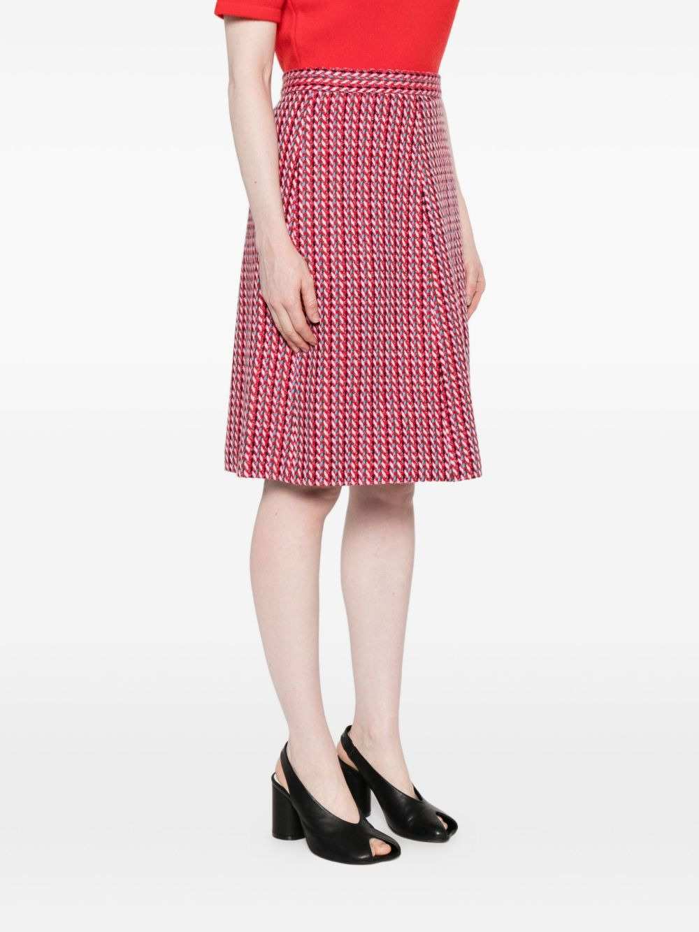pleated mini skirt - 3