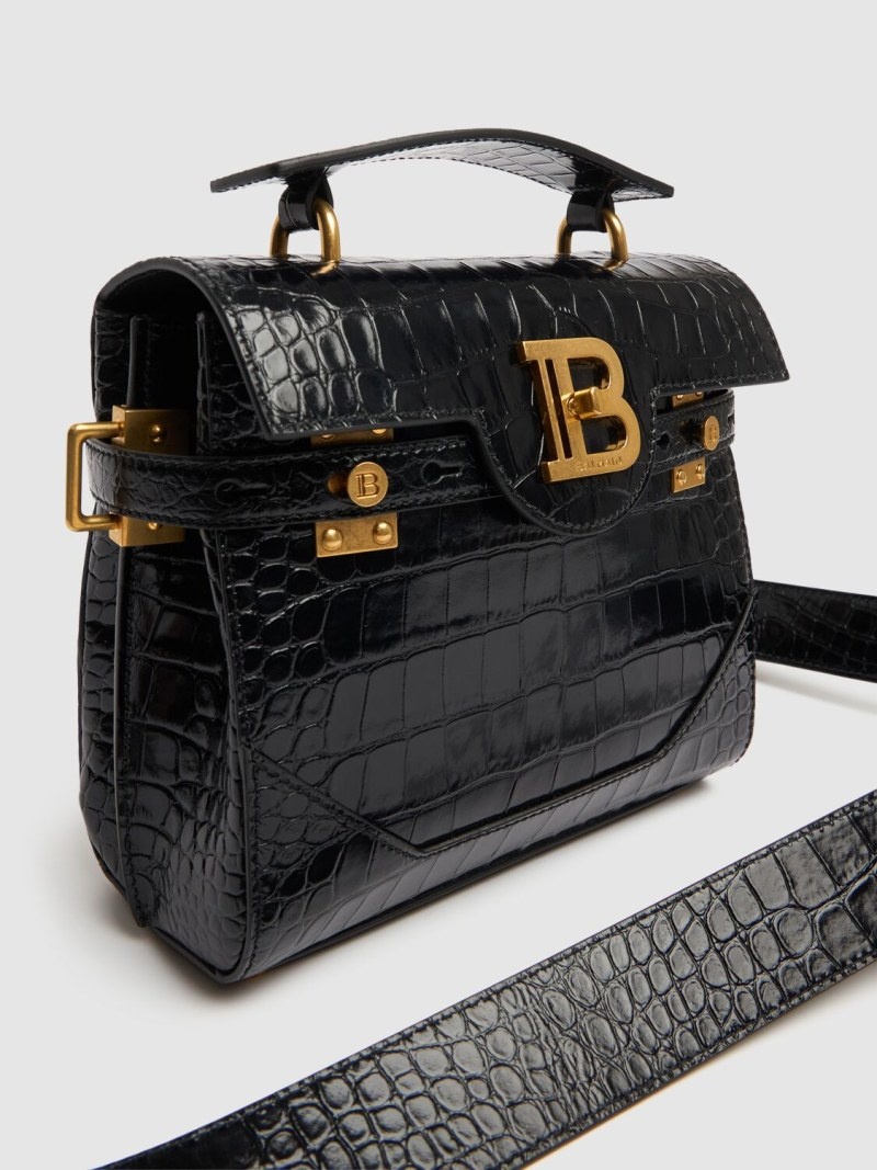 B-buzz 23 embossed leather bag - 4