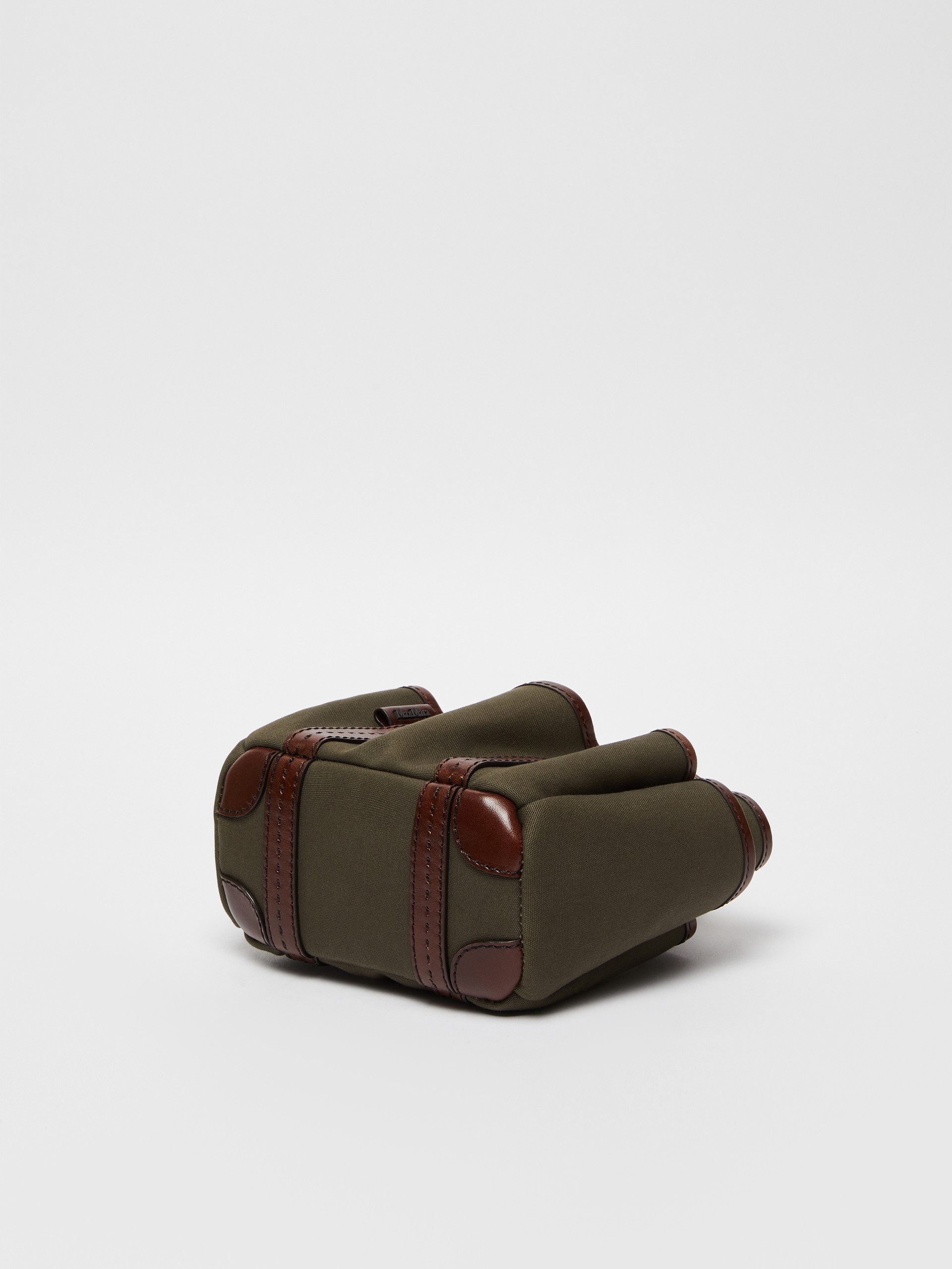 GARDENCABASXS Canvas and leather Giardiniera Mini tote bag - 5