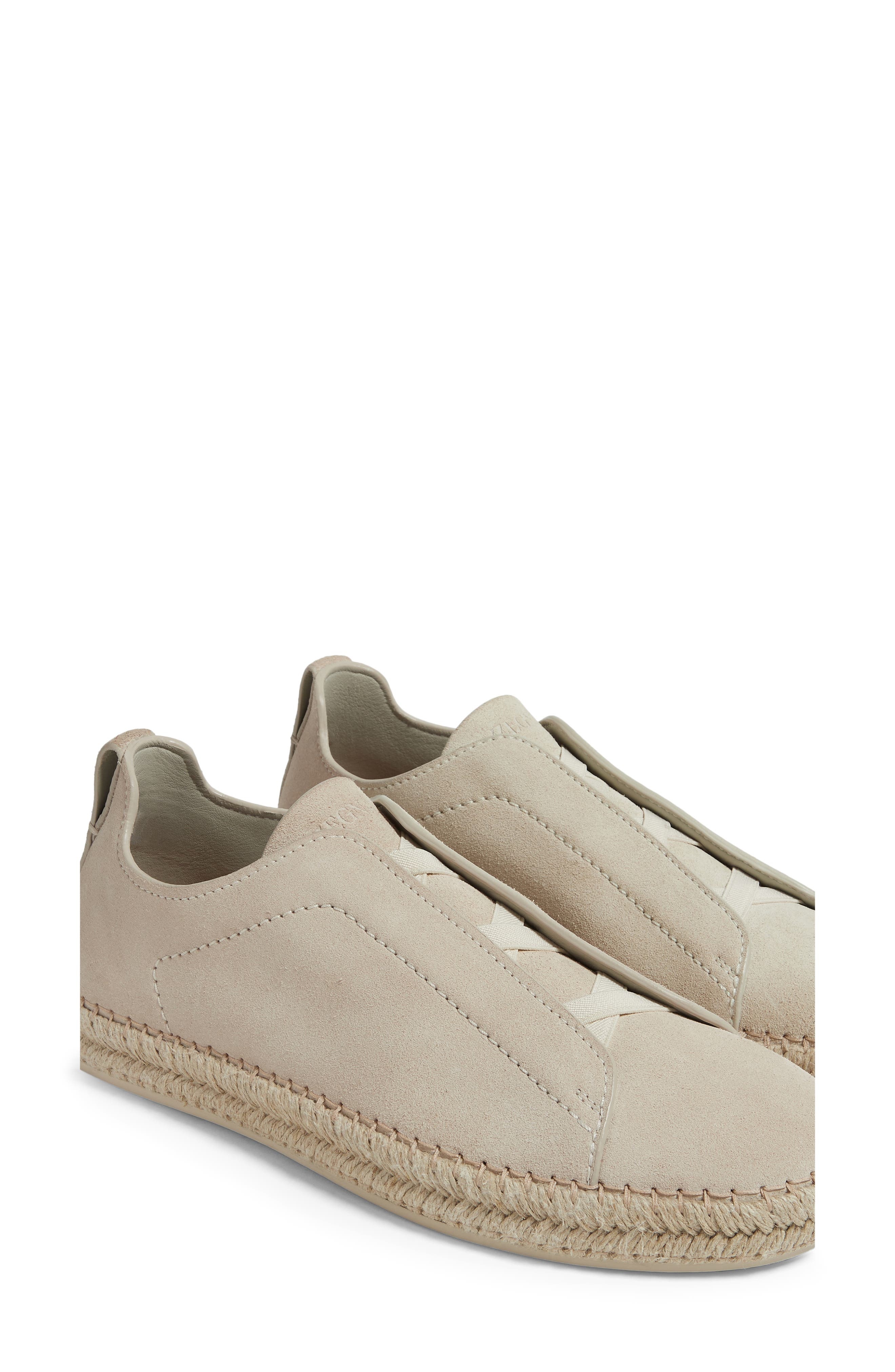 Triple Stitch Espadrille Slip-On Sneaker - 6