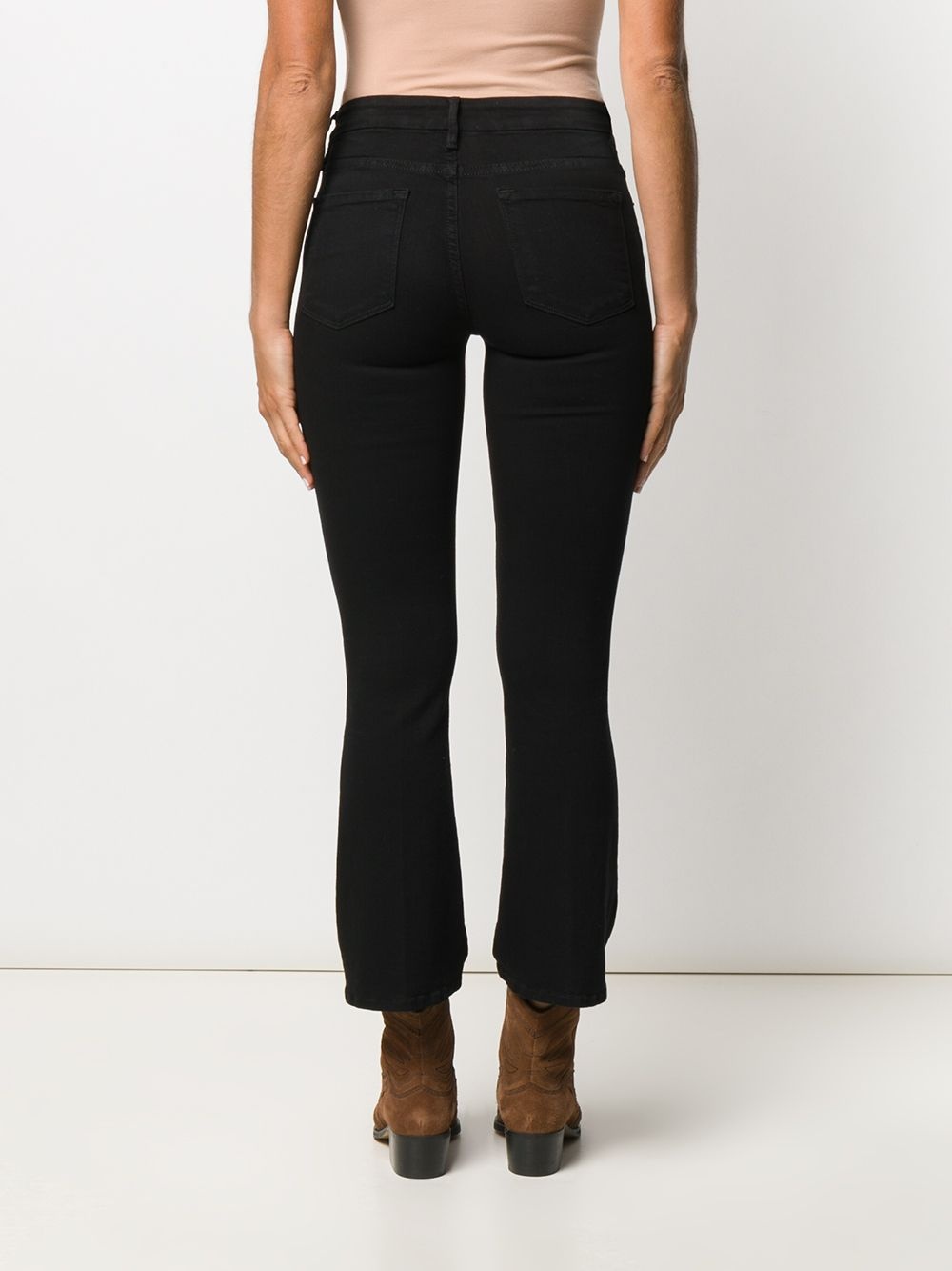 slim-fit cropped jeans - 4