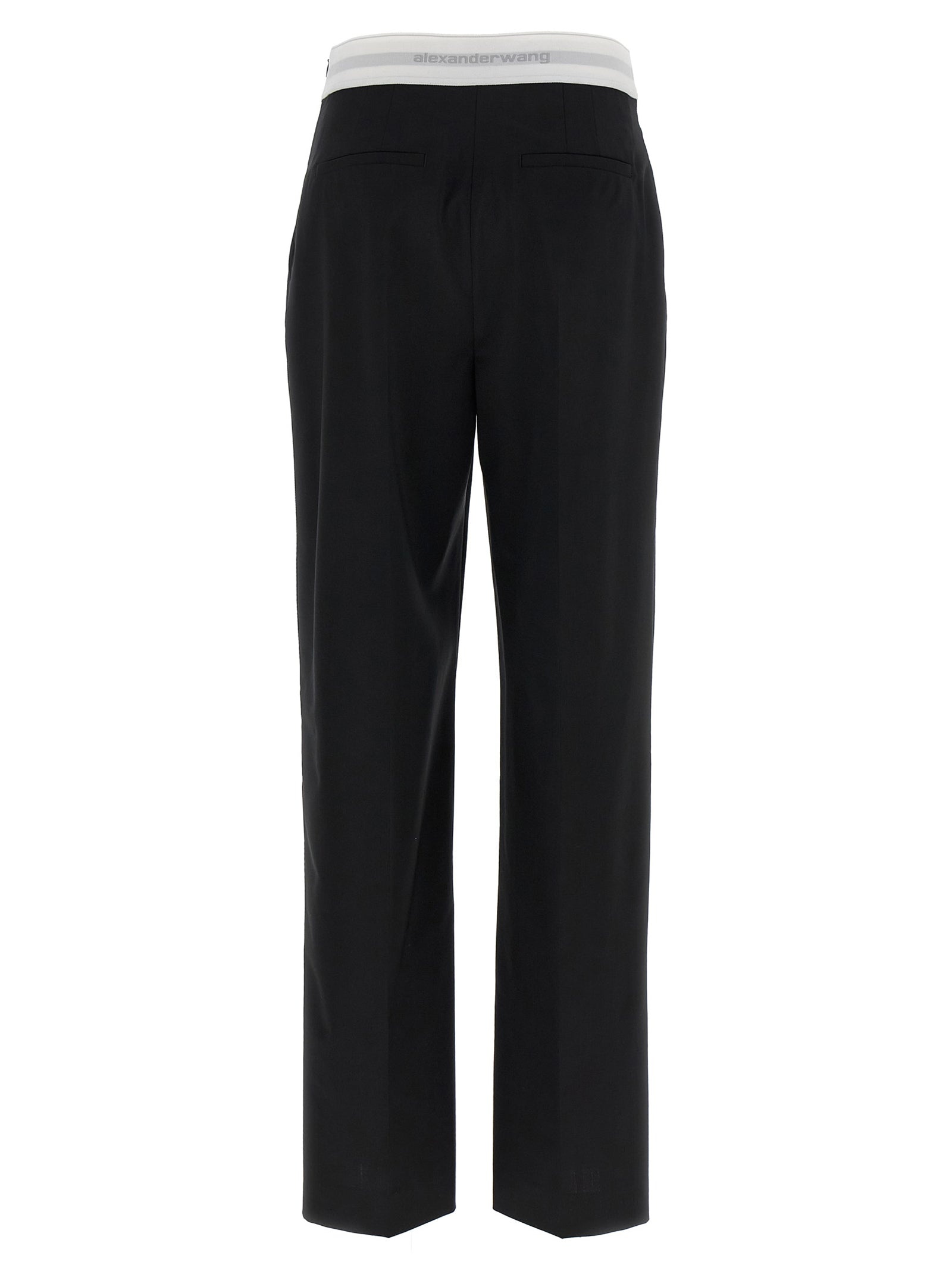 Logo Elastic Pants White/Black - 2