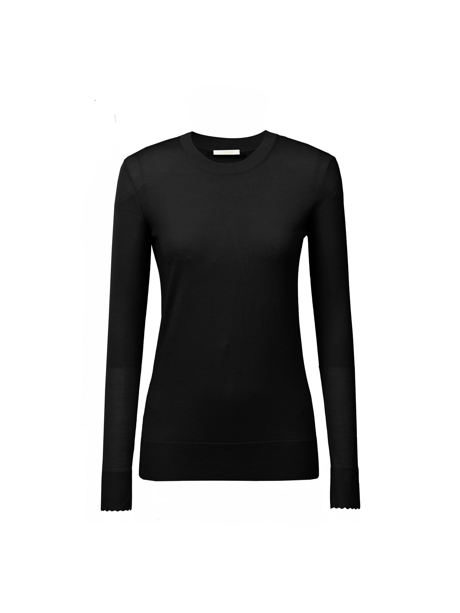SCALLOPED SWEATER - 1