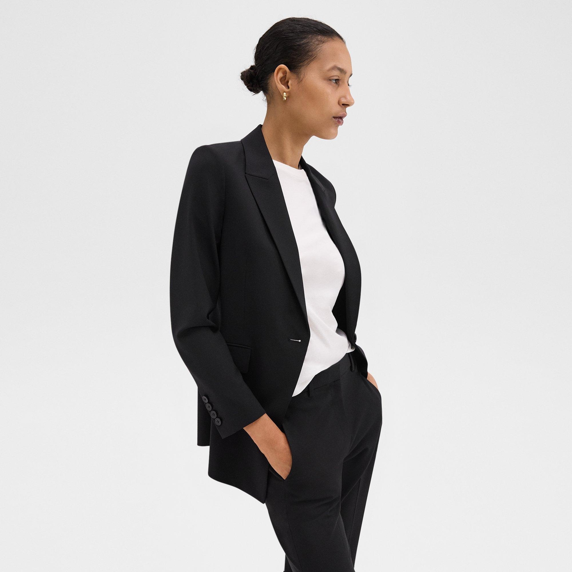Etiennette Blazer in Good Wool - 3