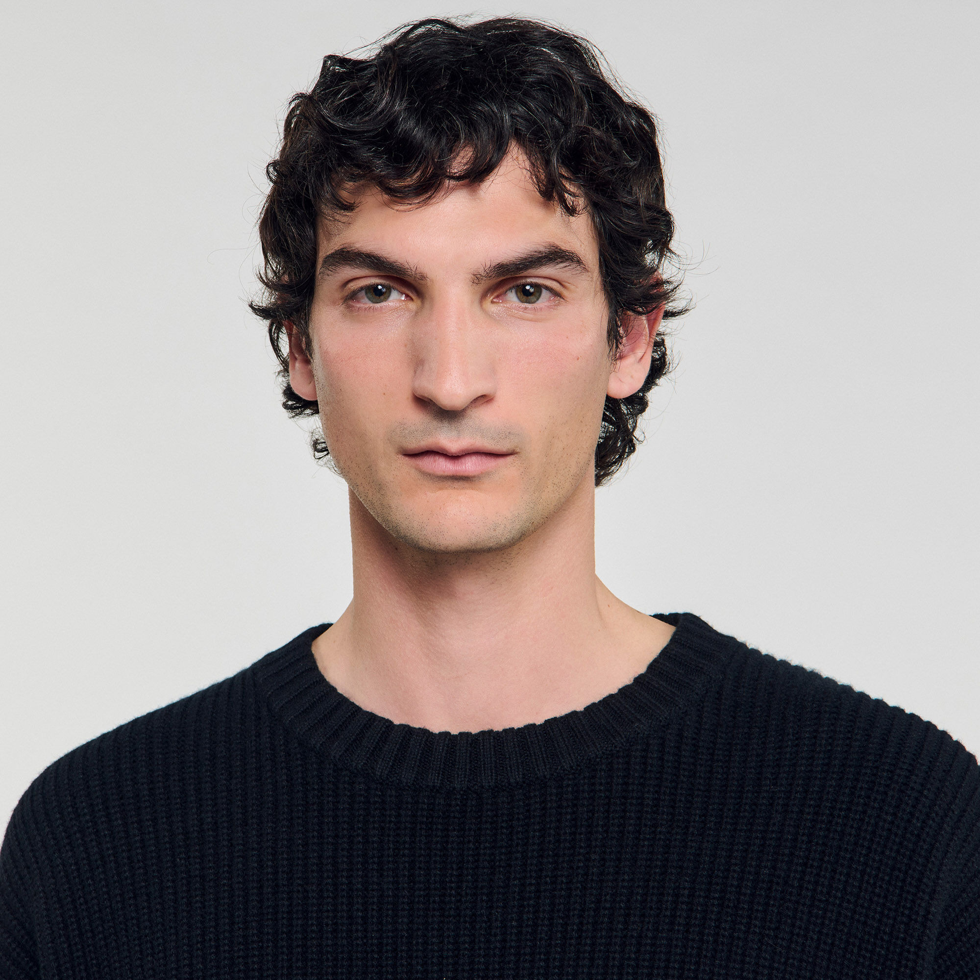RIB KNIT SWEATER - 3