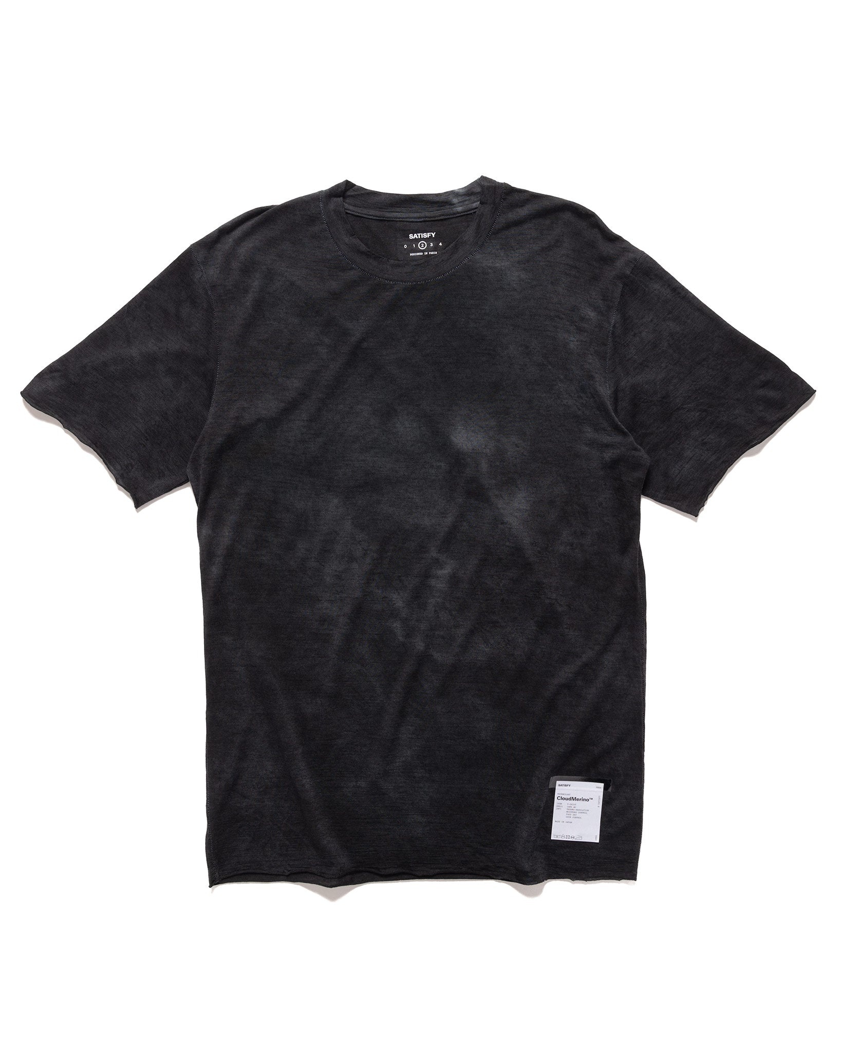 CloudMerino™ T-Shirt Sun Bleached Black - 1