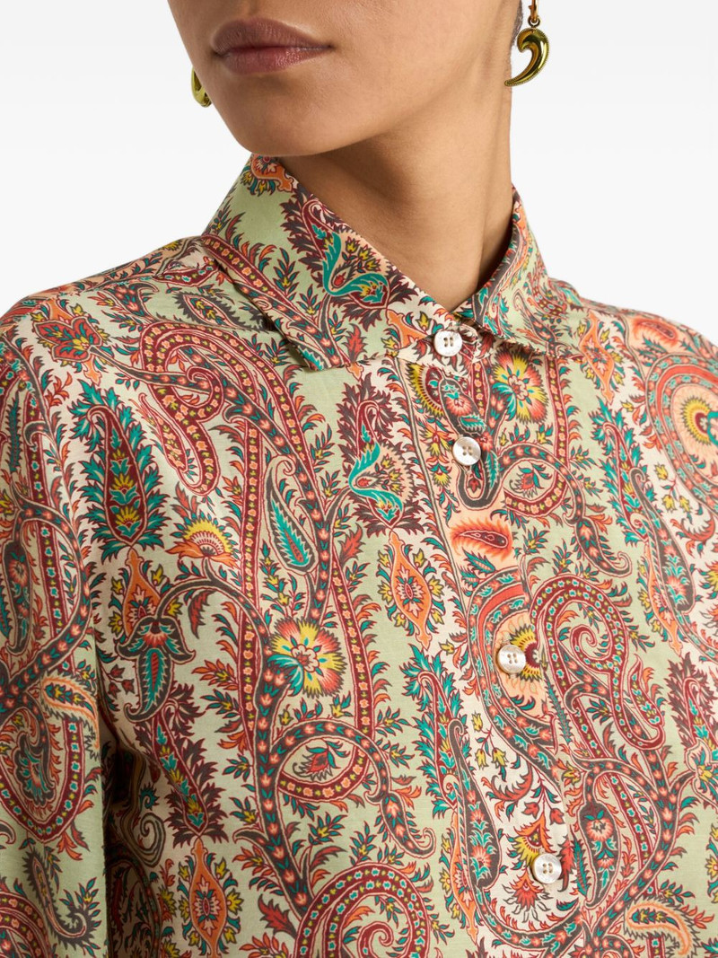 paisley-print shirt 5