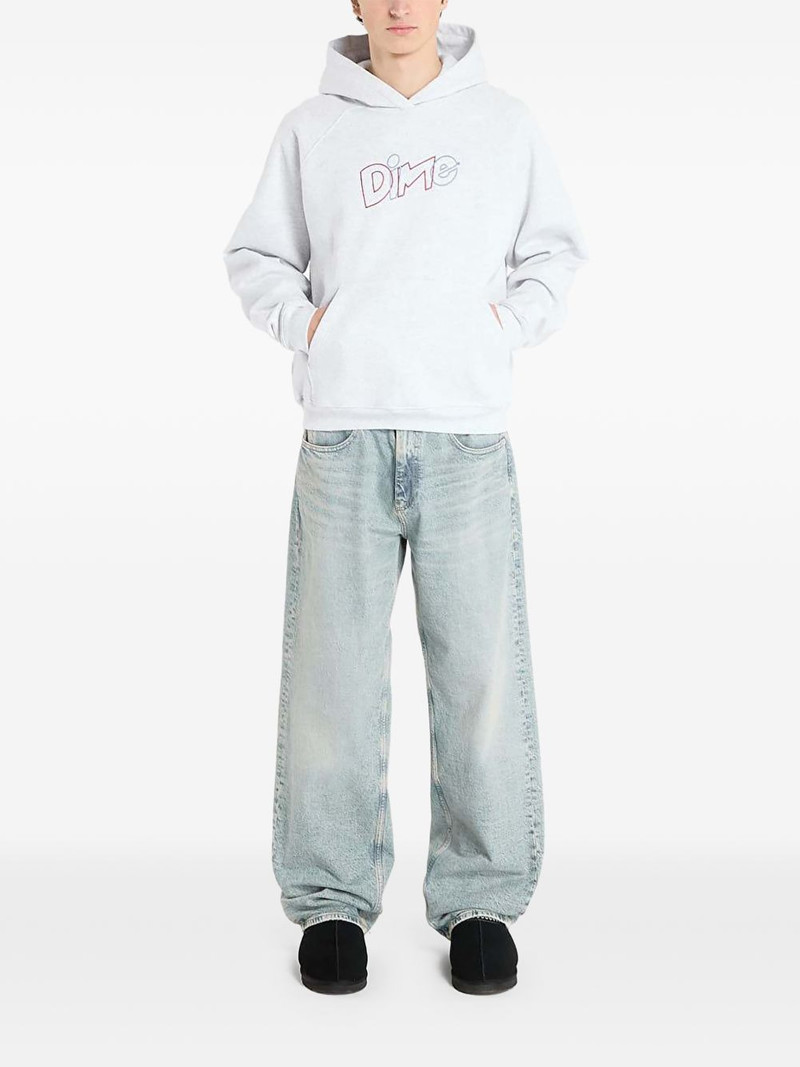 Dime embroidered hoodie outlook