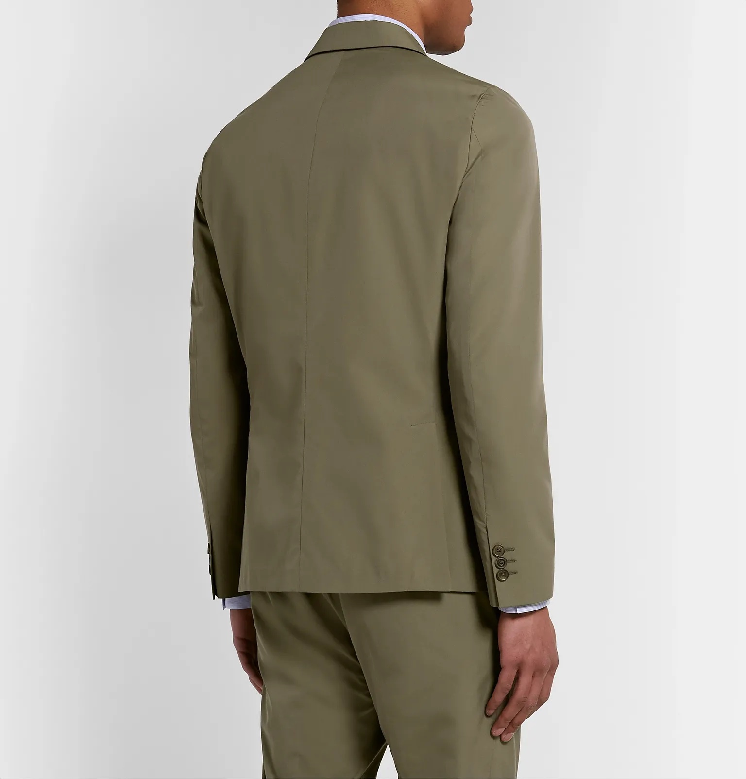 Soho Slim-Fit Cotton Suit Jacket - 5