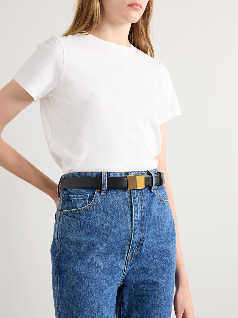 KHAITE Elio Leather Belt outlook