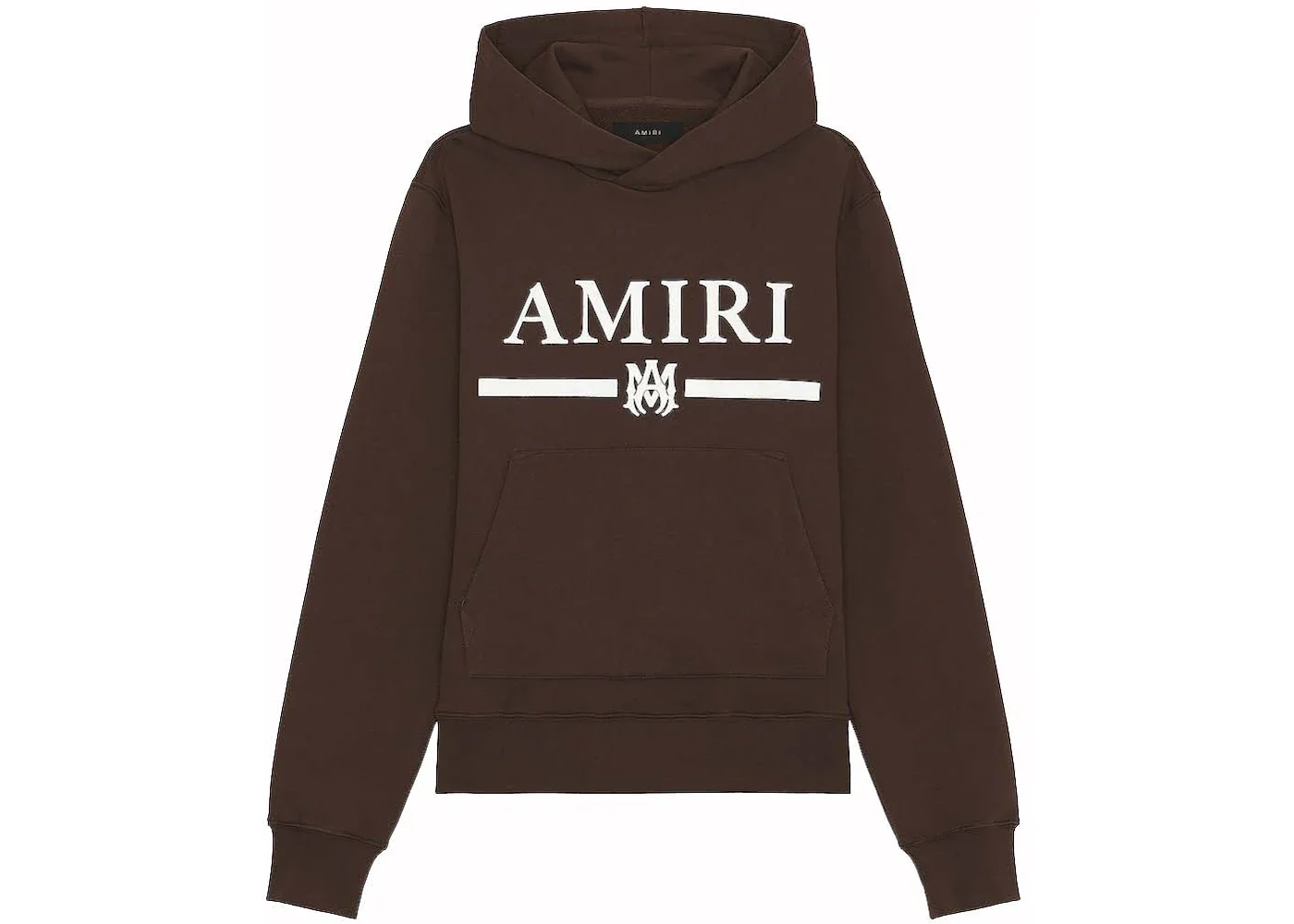 AMIRI MA Bar Hoodie Brown - 1