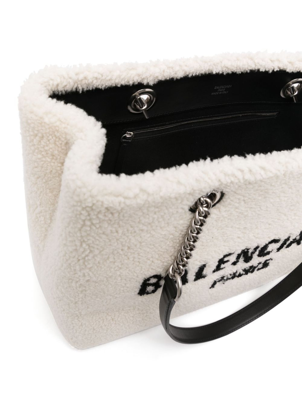 Duty Free medium shearling tote bag - 5
