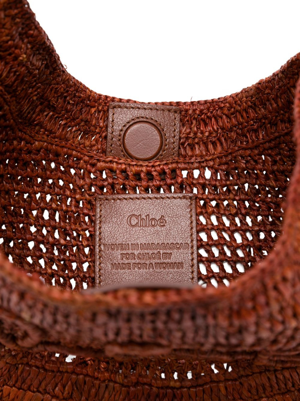 Summer Banana woven tote bag - 5