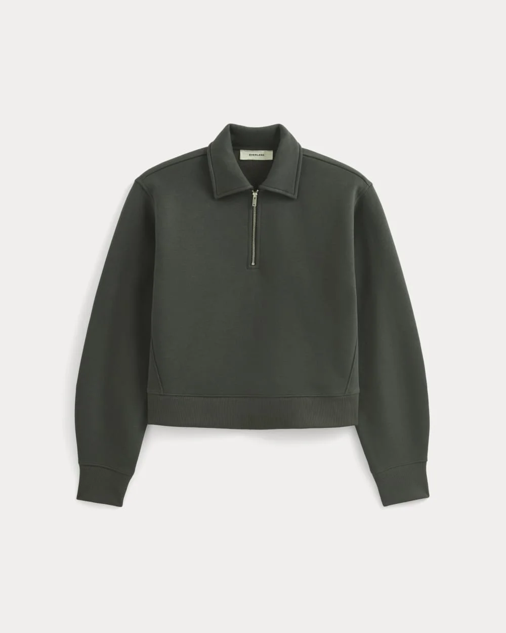 LUXE FLEECE ZIP POLO - 1