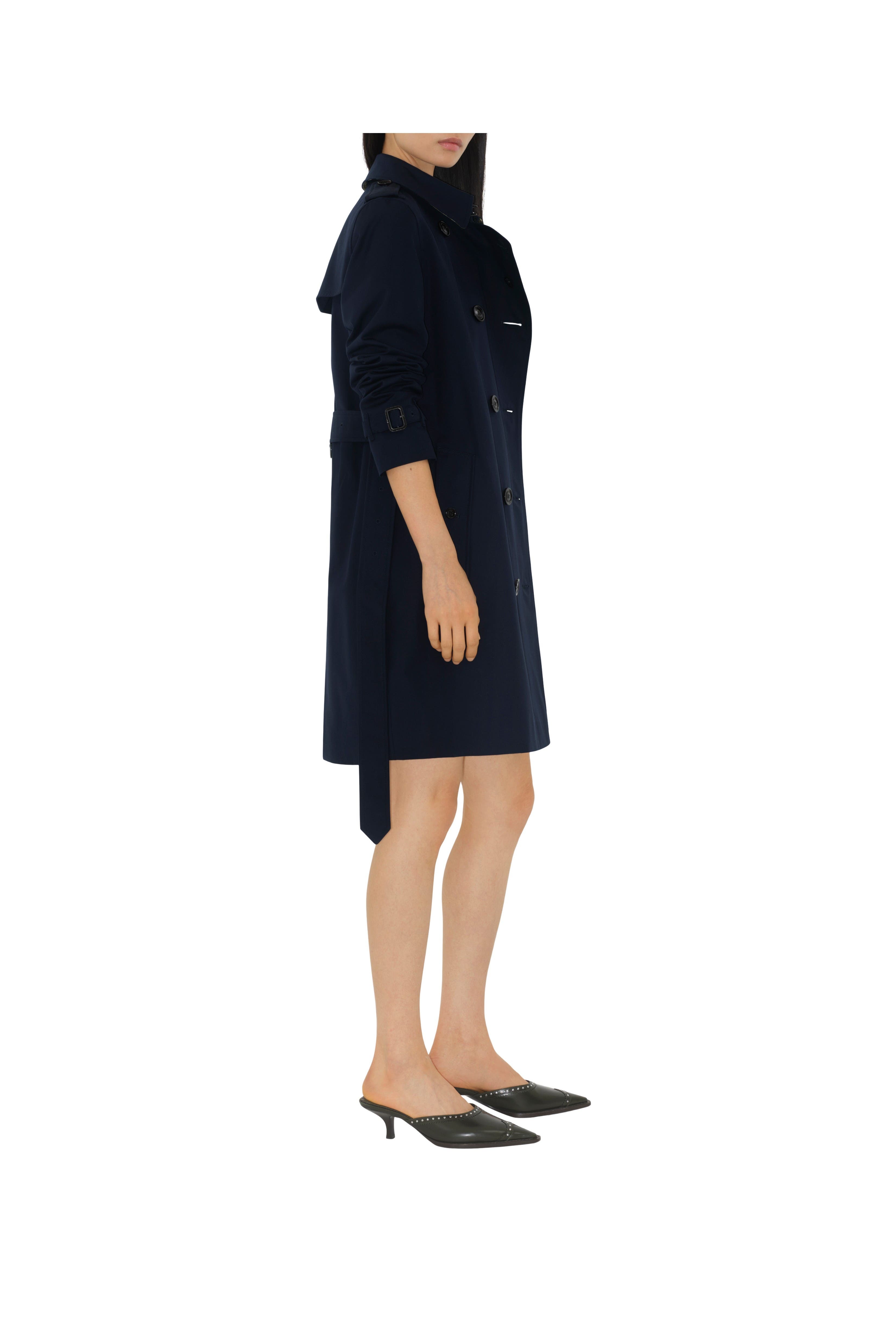 burberry Mid-length Kensington Heritage Trench Coat in Coal Blue at Nordstrom - 3