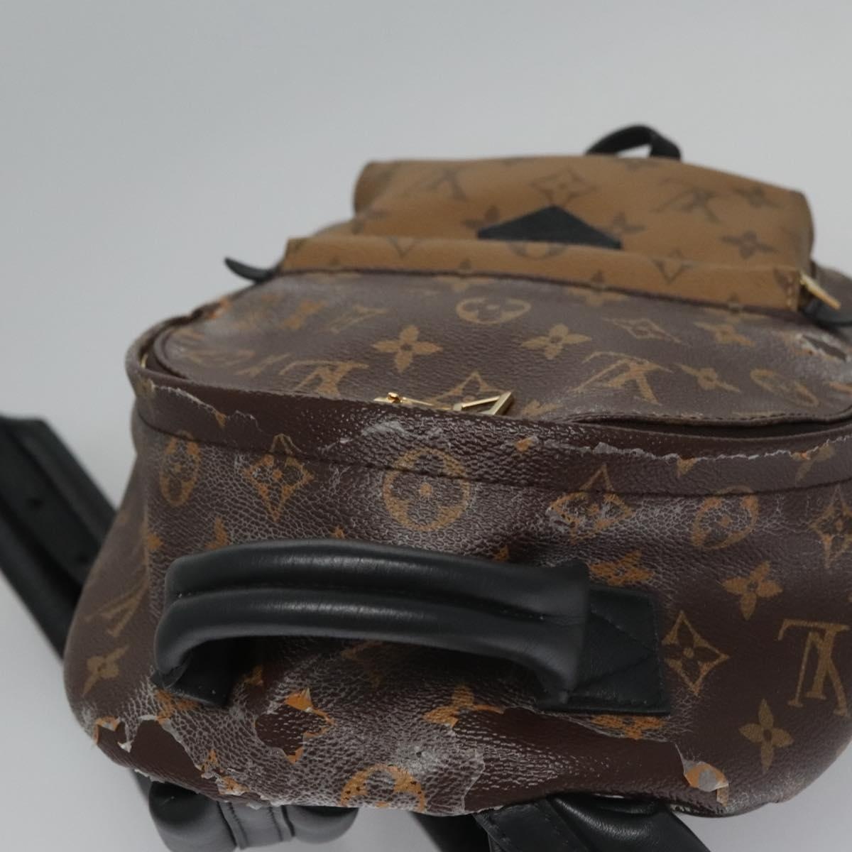 LOUIS VUITTON Monogram Reverse Palm Springs PM Backpack M44870 - 6