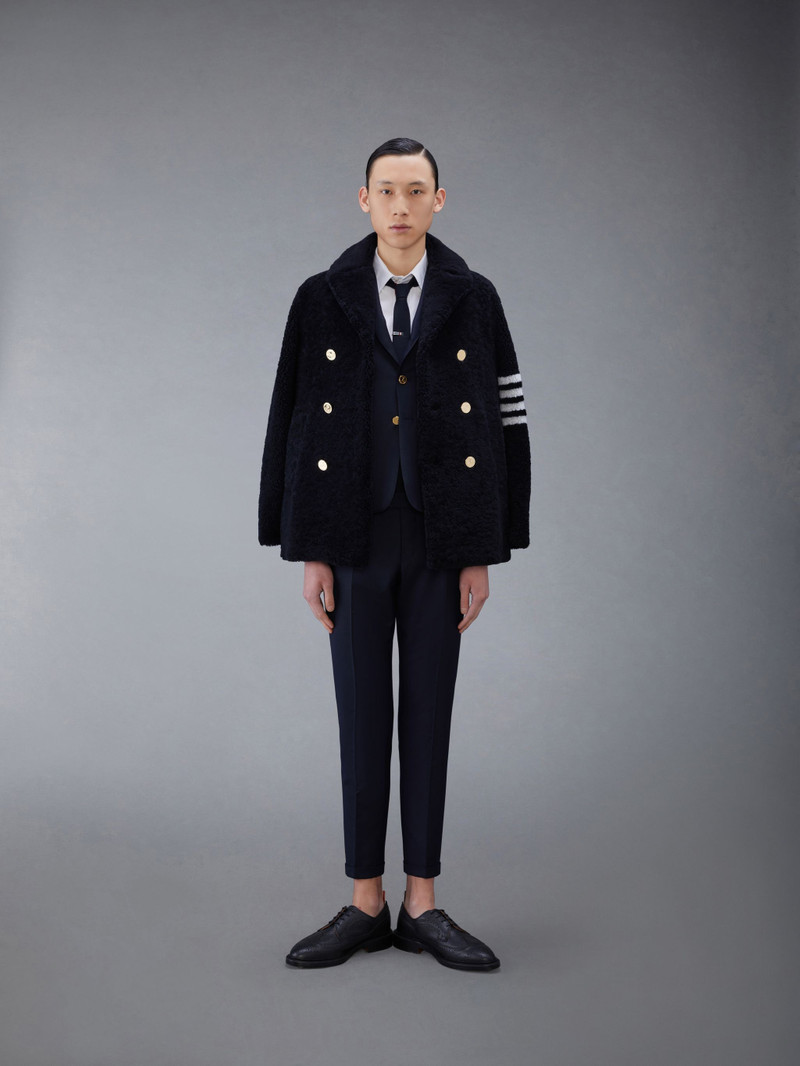 Navy Super 120s Twill High Armhole Sport Coat 4