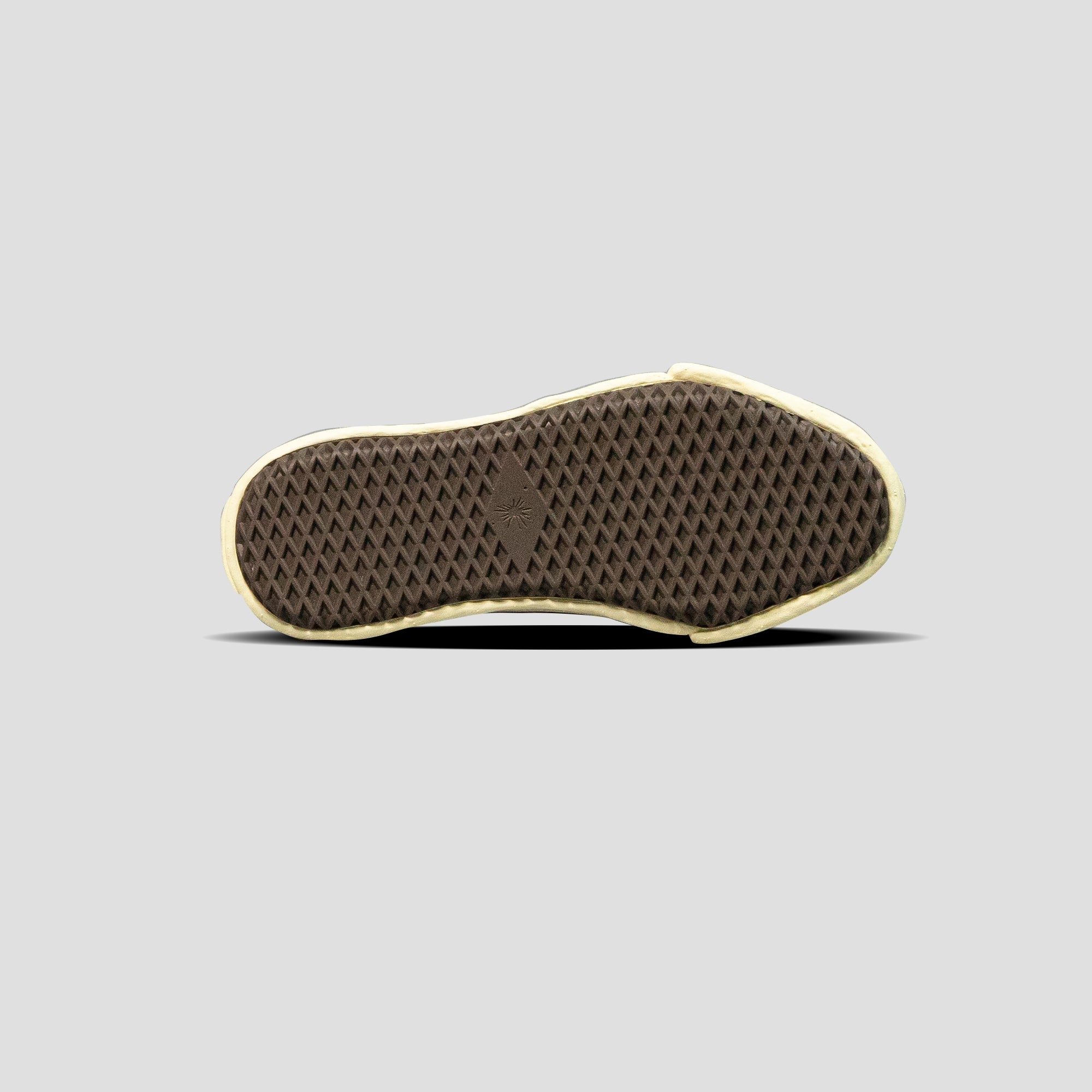 BAKER OG SOLE LOW-TOP PARAFFIN LEATHER SNEAKERS - 6