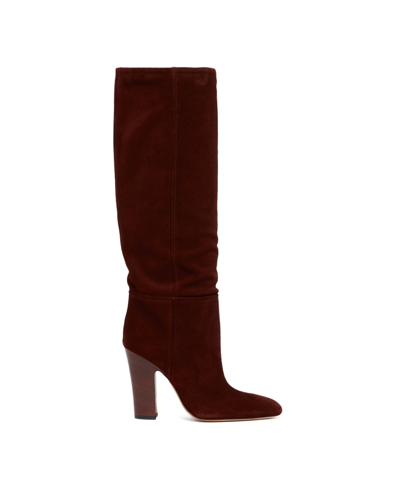 PARIS TEXAS Brown Lavinia Suede Boots outlook