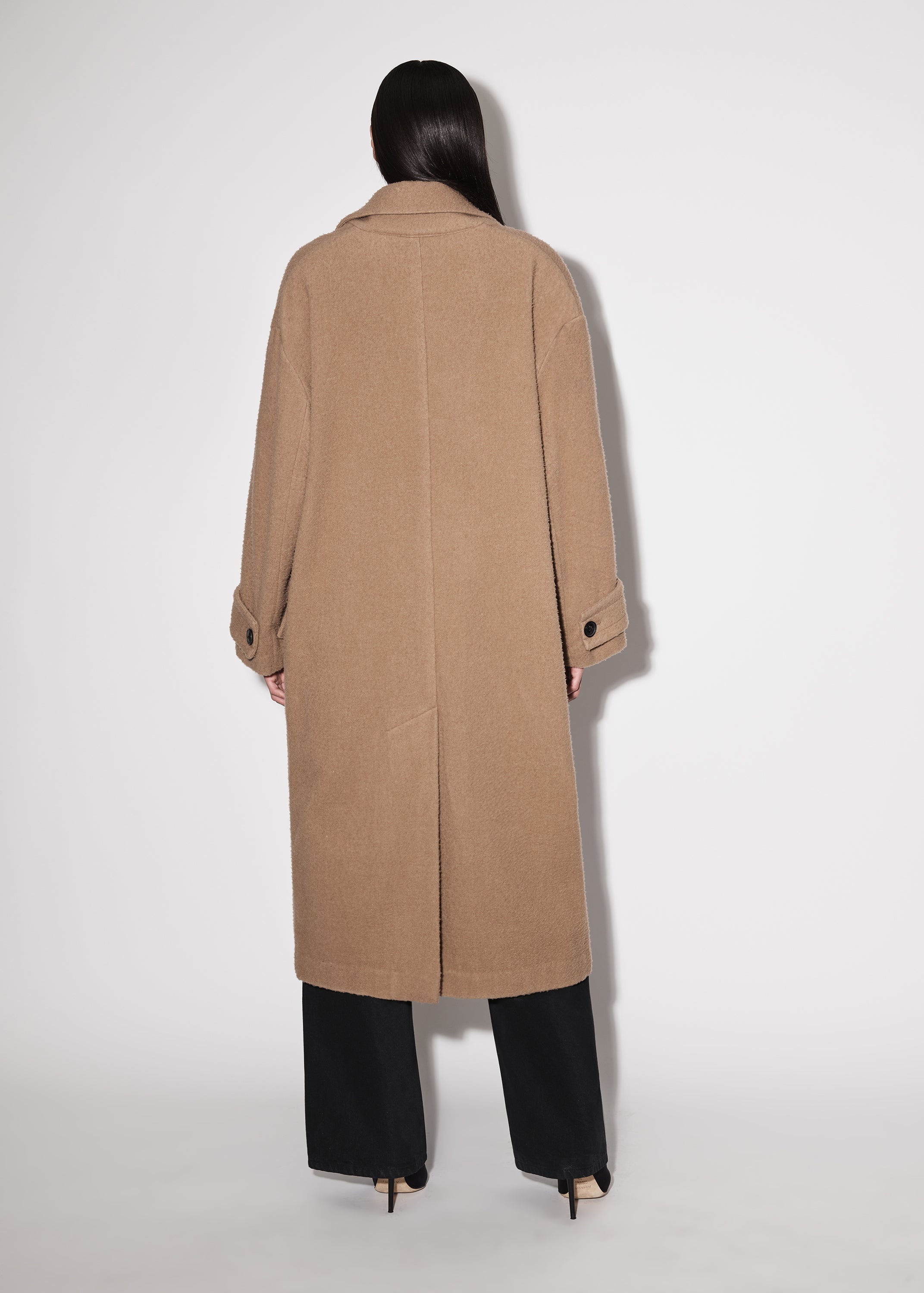 DOUBLE BREASTED COAT - 5