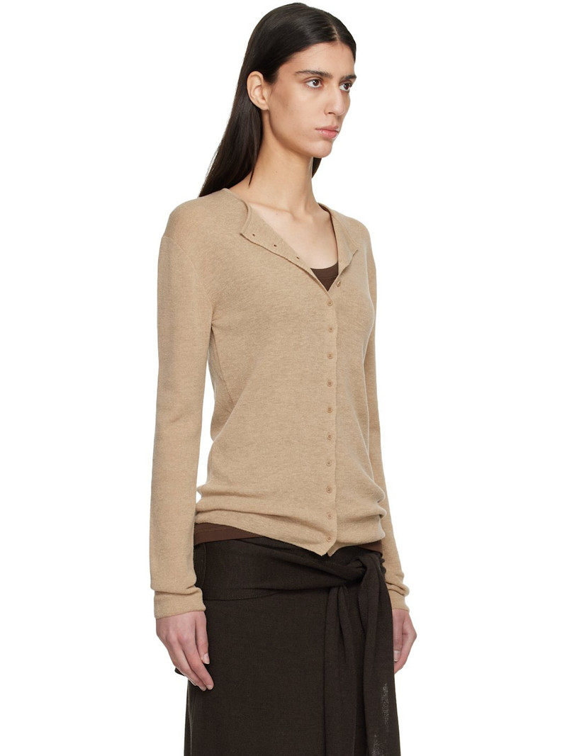 Tan Anne Knit Cardigan 2