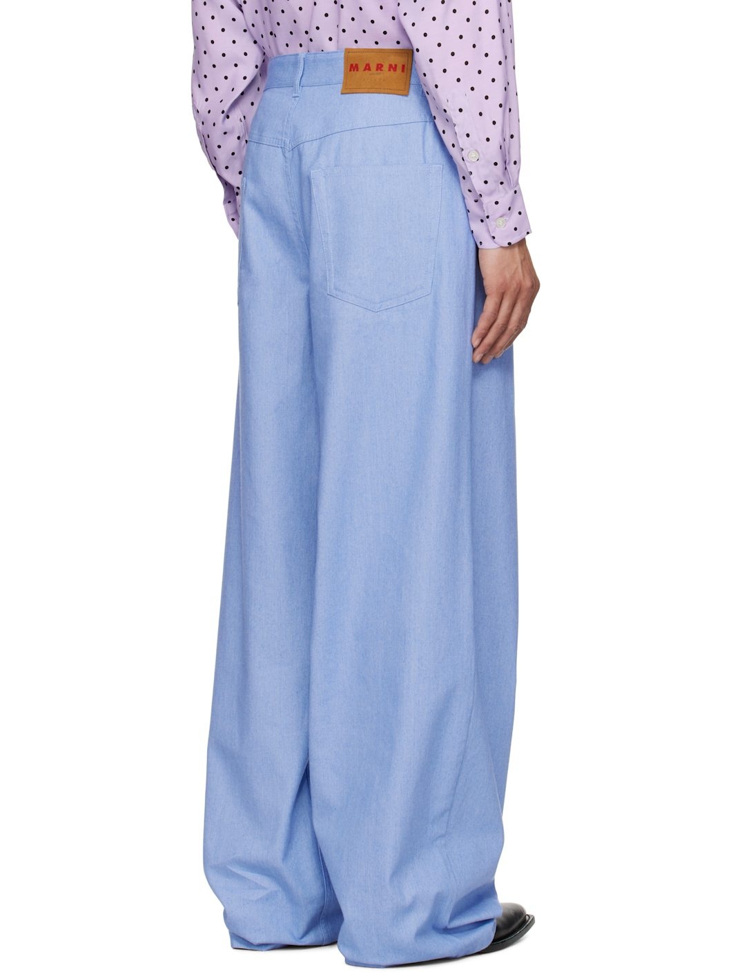 Blue Colored Light Jeans - 3