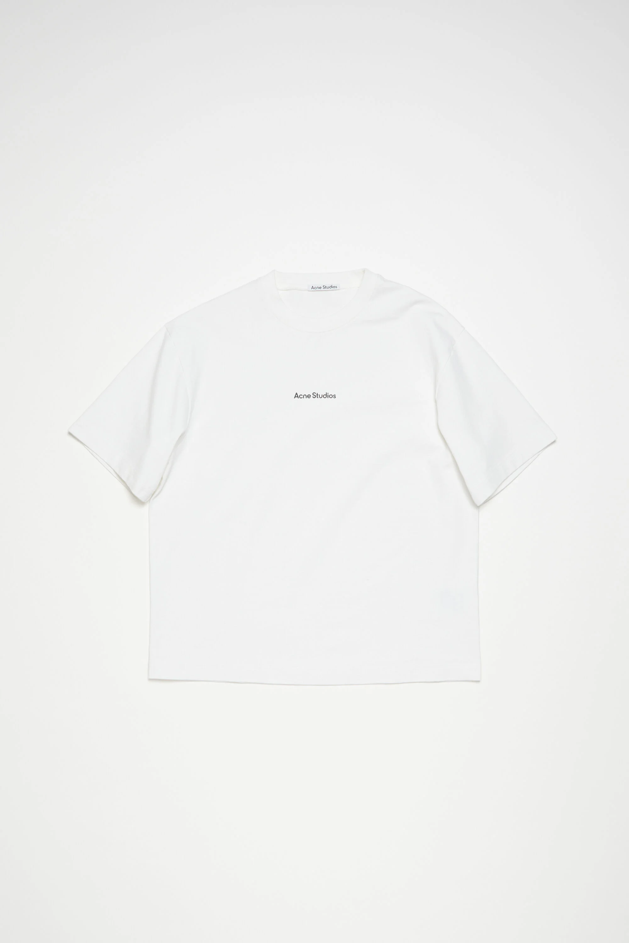 T-shirt stamp logo - Relaxed fit - Optic White - 1