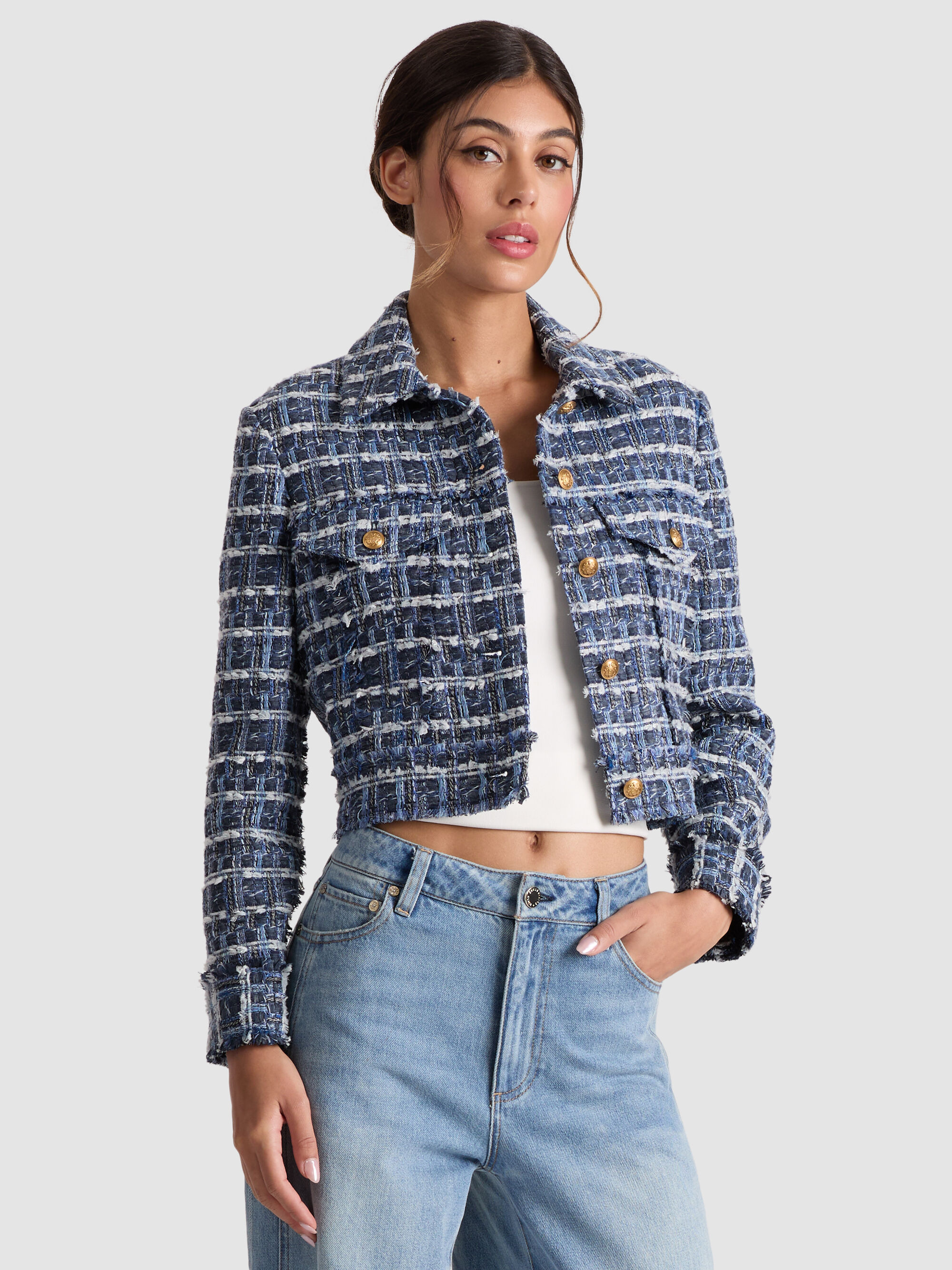 CHLOE CROPPED JACKET - 2