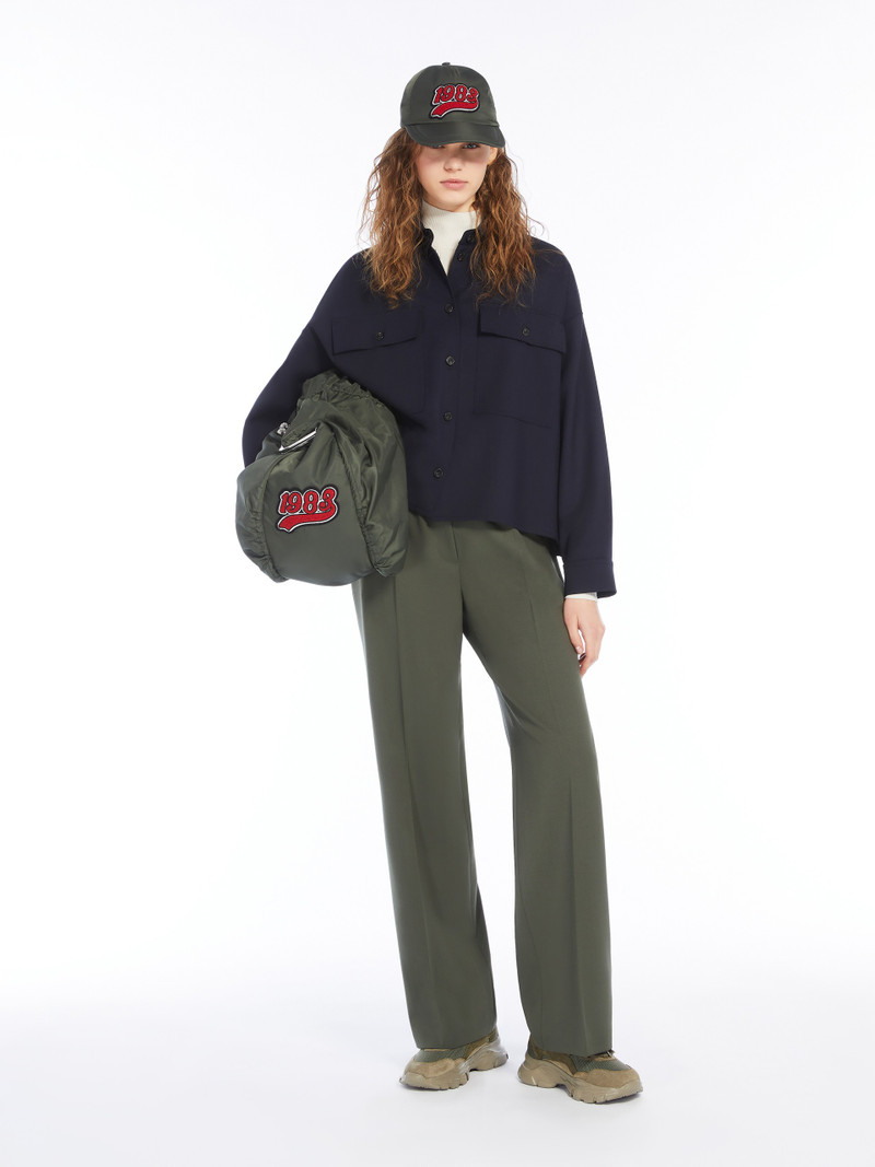 WEEKEND Max Mara PETRA Wool gabardine trousers outlook
