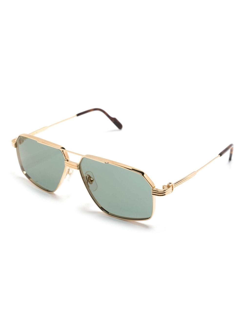 pilot-frame sunglasses - 2