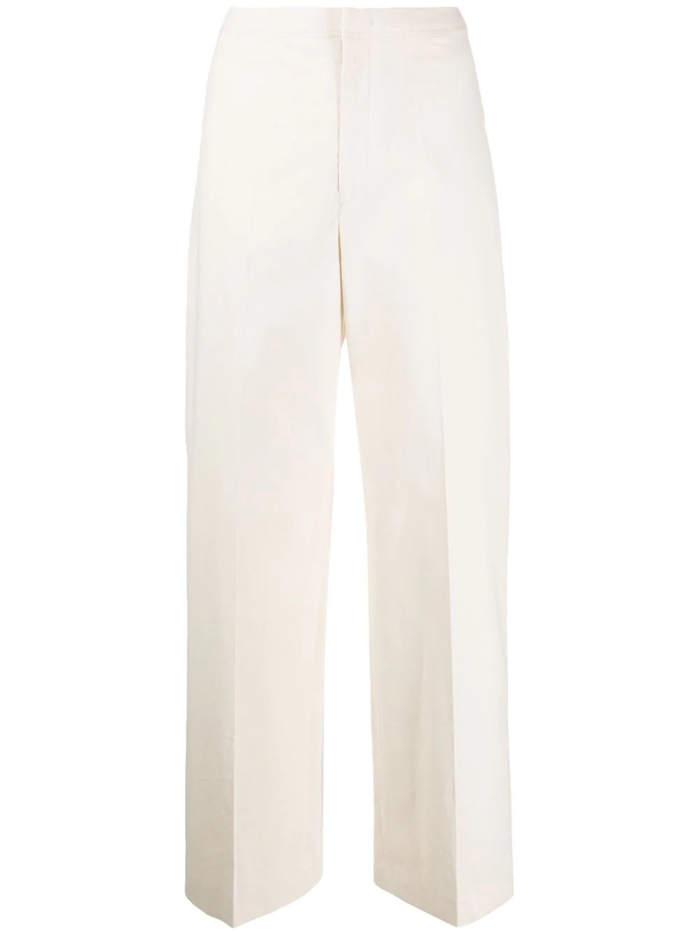 straight wide trousers - 1