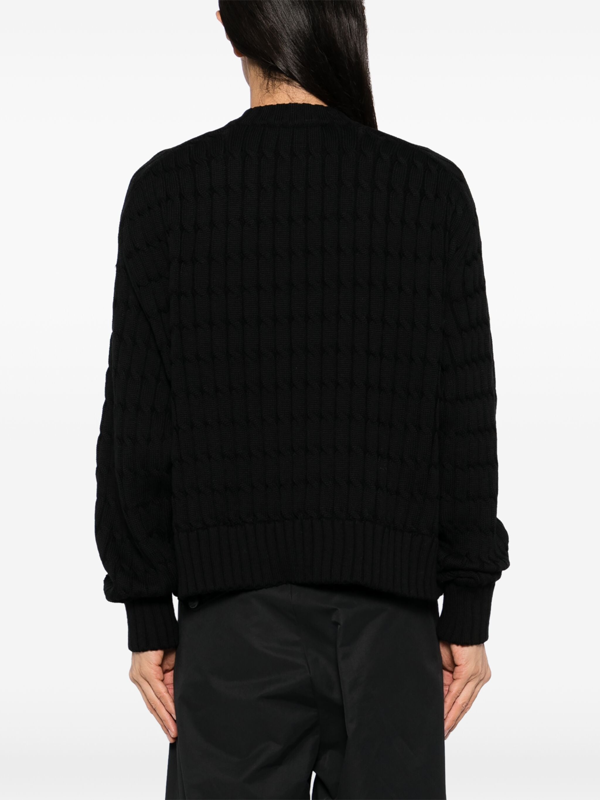 CABLE-KNIT PULLOVER SWEATER - 4