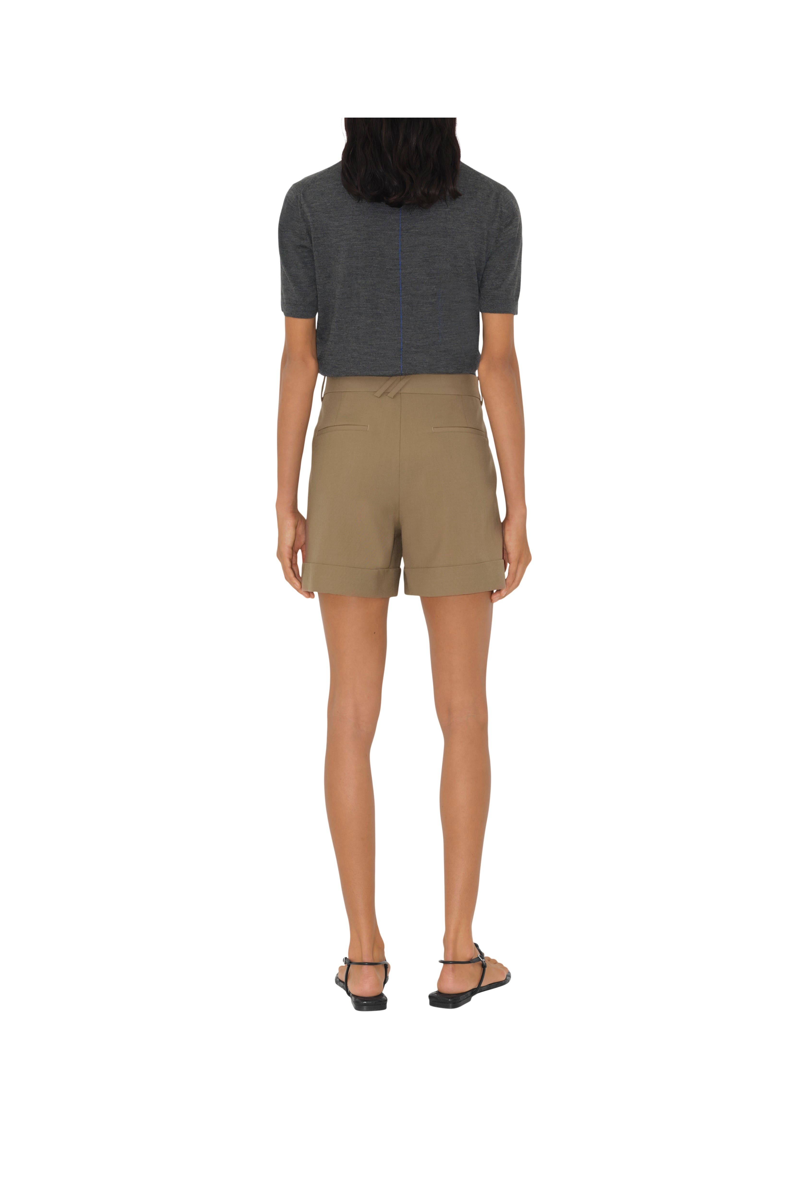 burberry Wool Tailored Shorts in Puddle at Nordstrom - 4