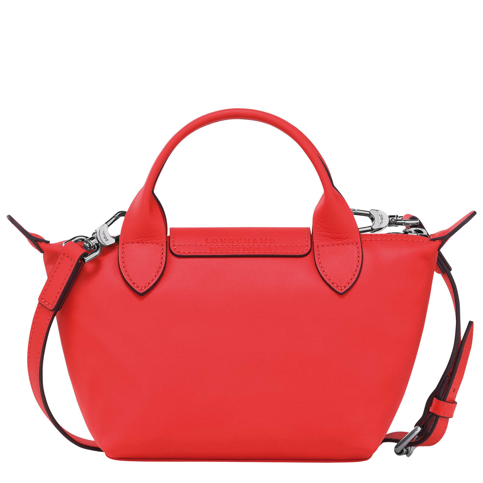 Longchamp x Robert Indiana XS Handbag Red - Leather - 4