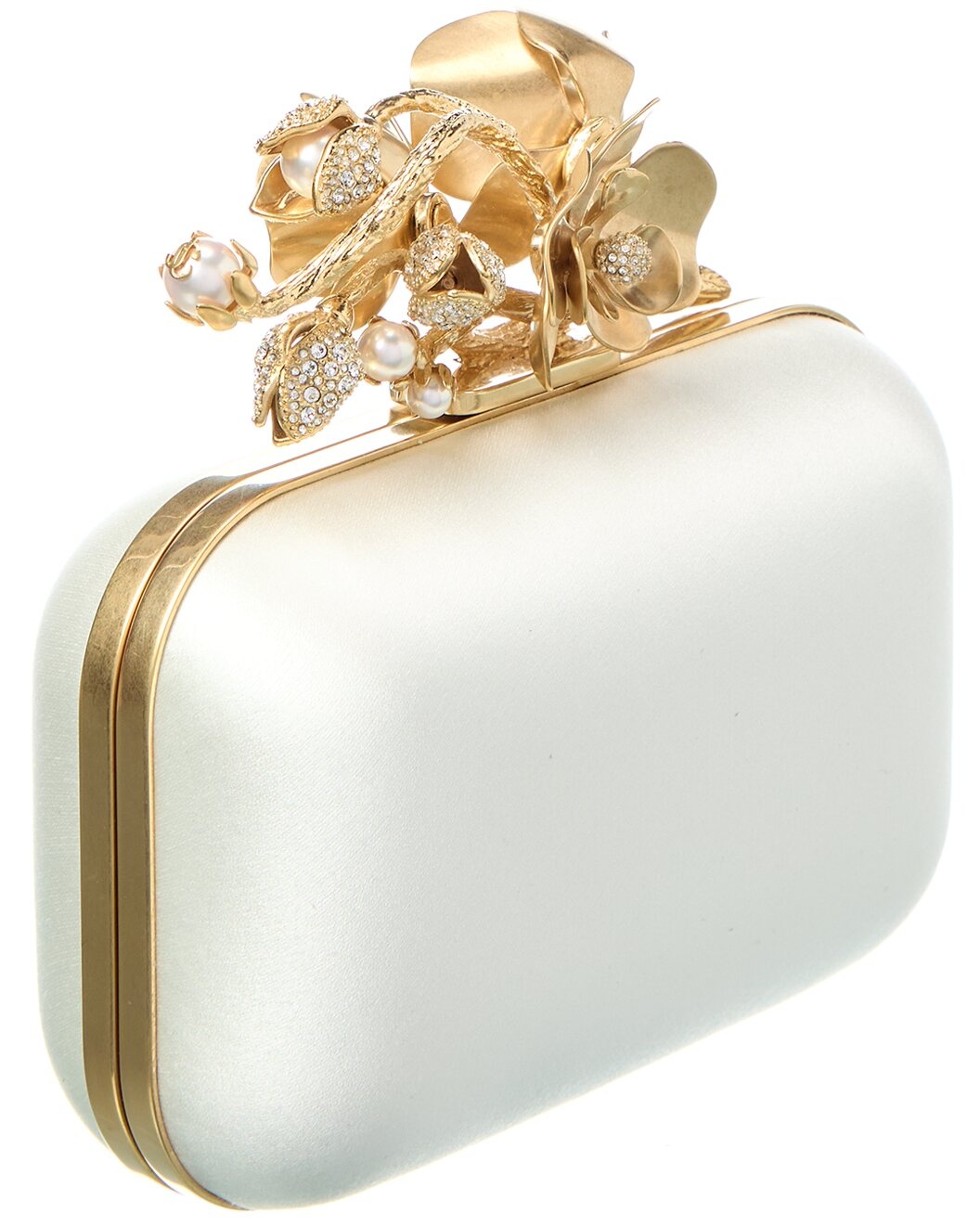 Jimmy Choo Cloud Satin Clutch - 3
