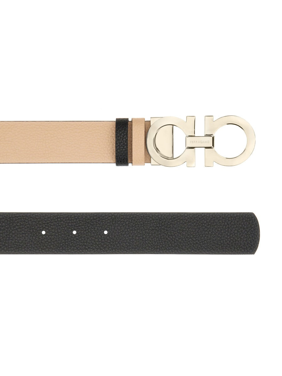 Ferragamo Women Gancini Reversible Belt - 2