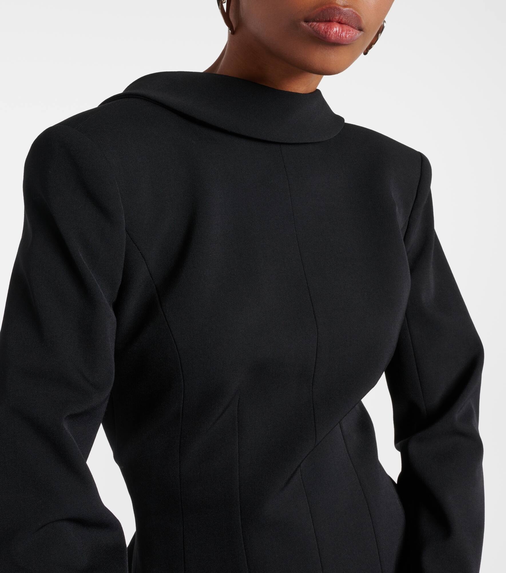 Dadress high-neck midi dress - 4