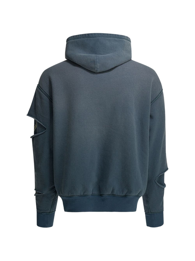 Kapital cut-out layered hoodie outlook