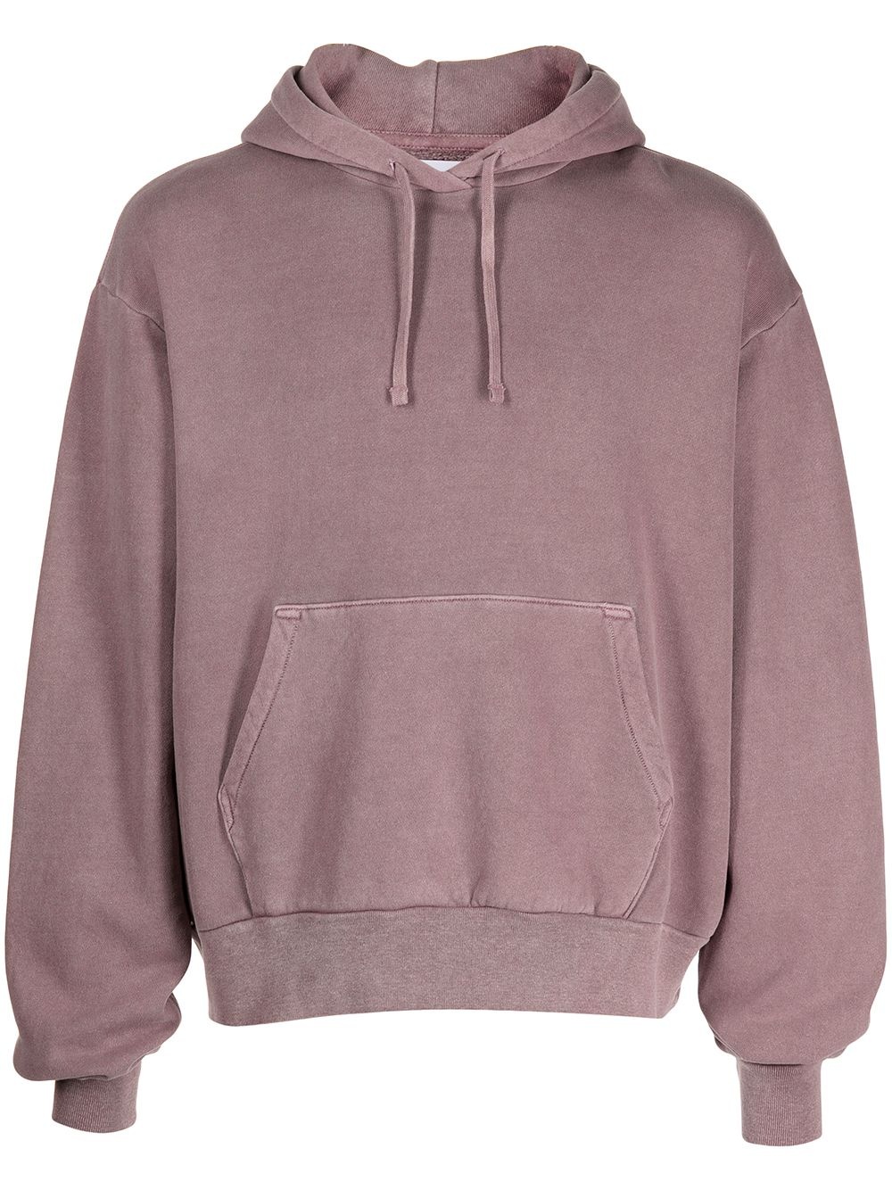 long-sleeved cotton hoodie - 1