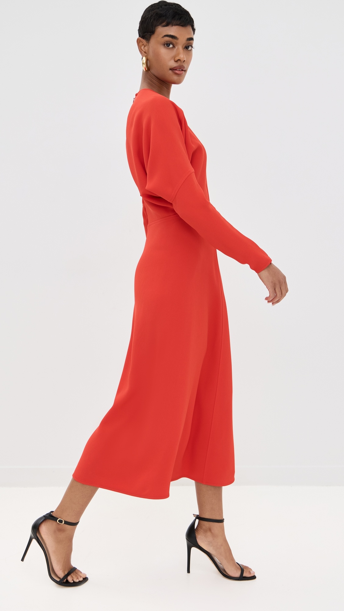 Dolman Midi Dress - 3