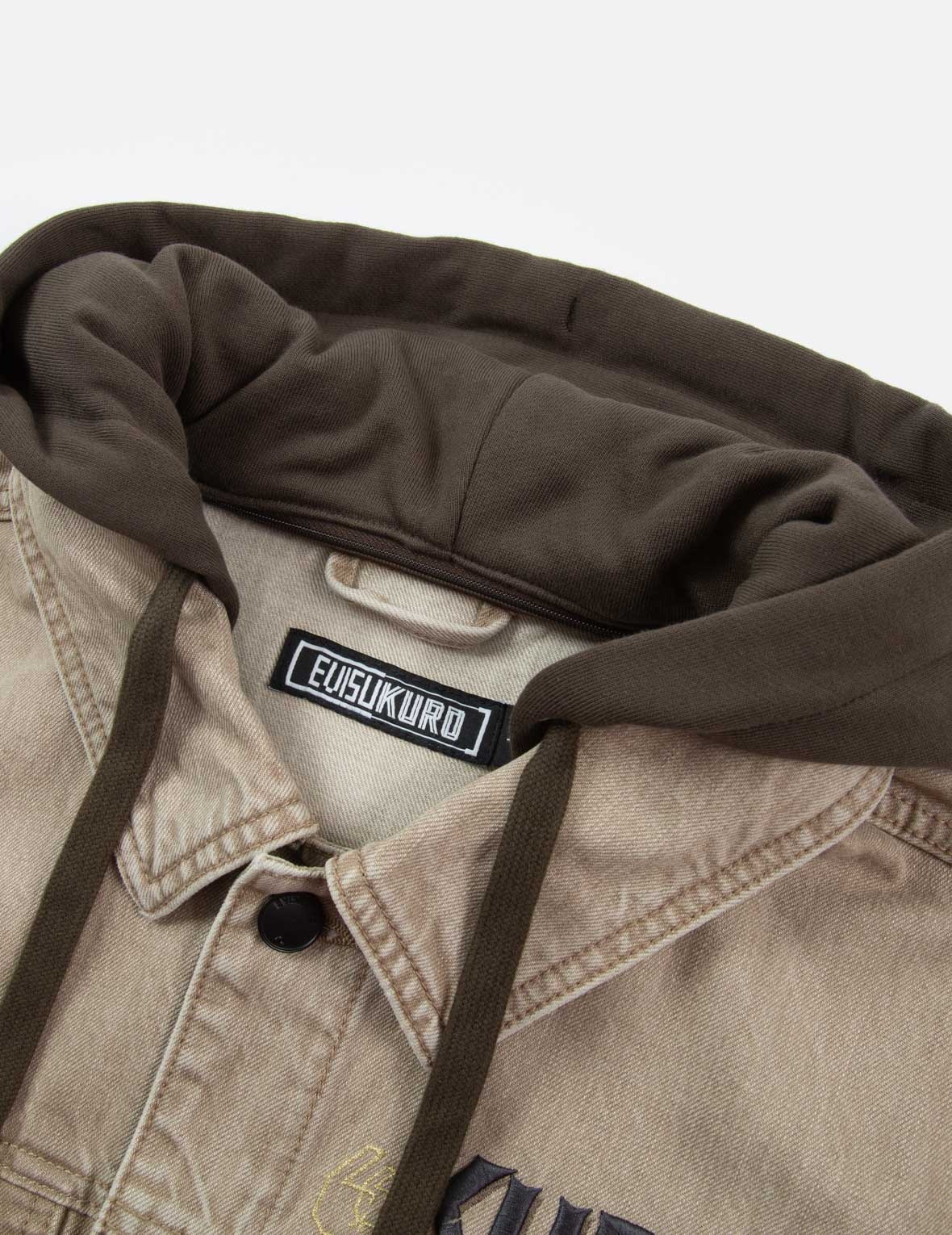 Seagull Inserted Mock 3-in-1 Denim Jacket - 11