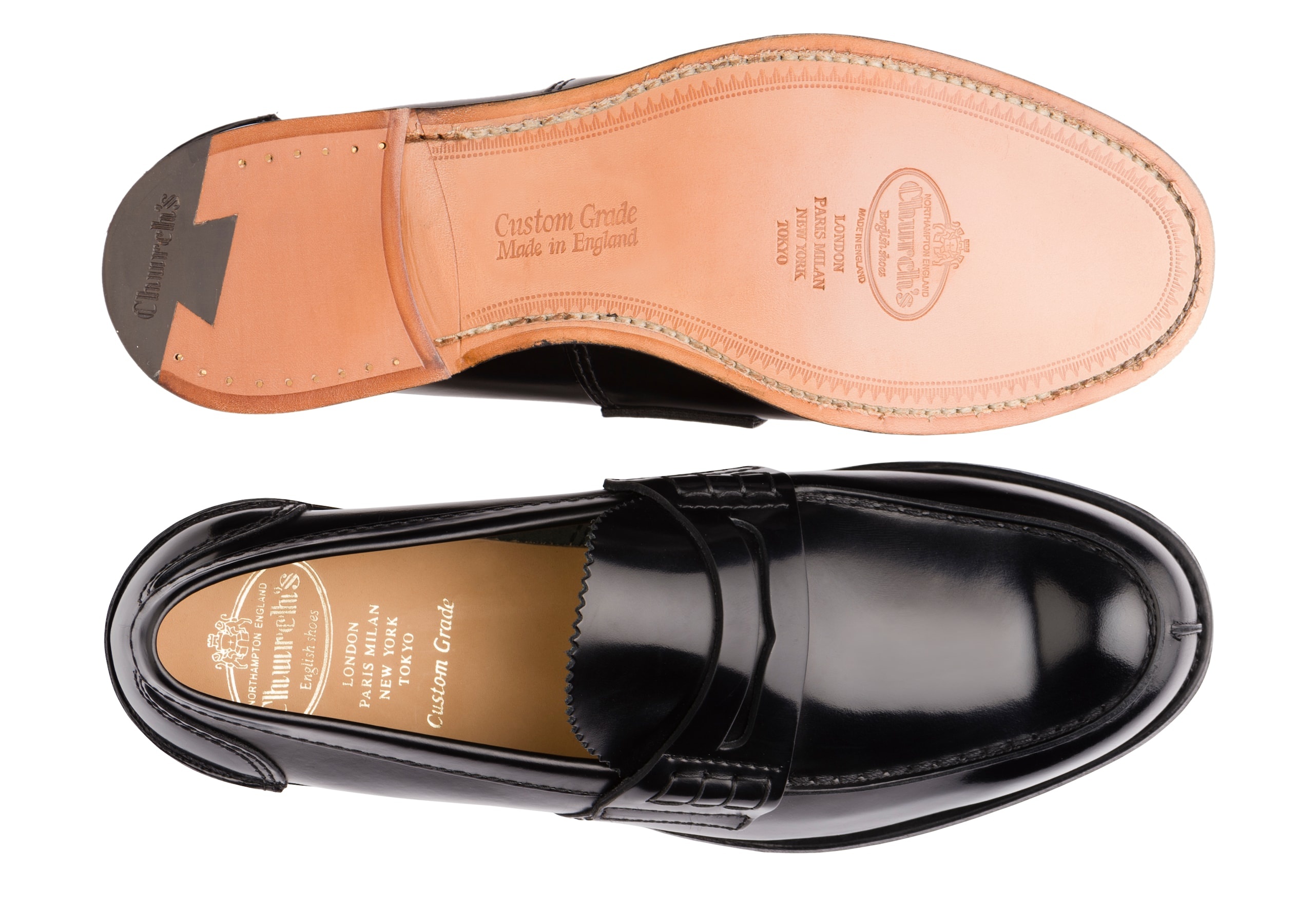 Tunbridge
Bookbinder Fumè Penny Loafer Black - 3