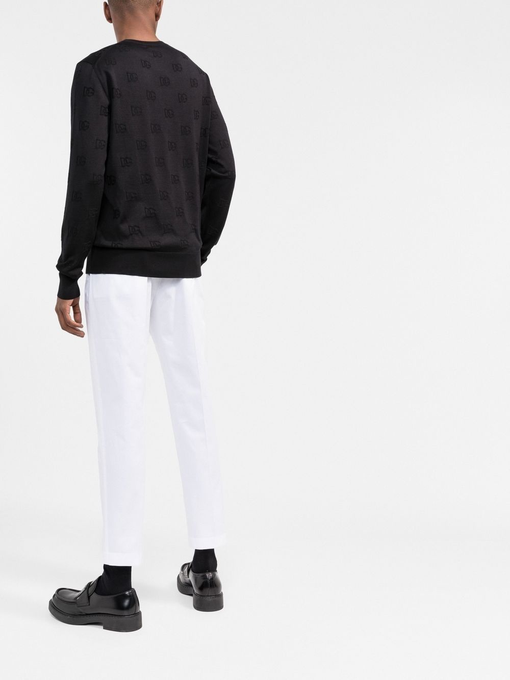 cropped tapered trousers - 4