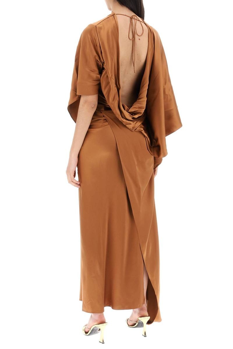 Christopher Esber Cusco Silk Draped Midi Dress - 3