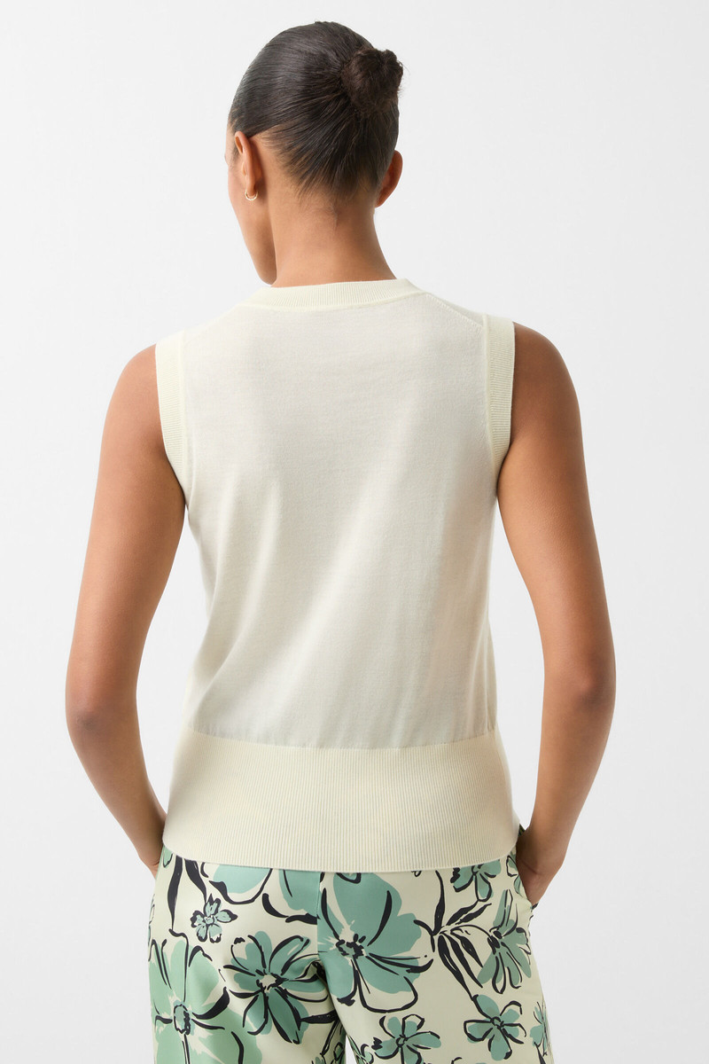 Knitted top Isola in Vanilla 3