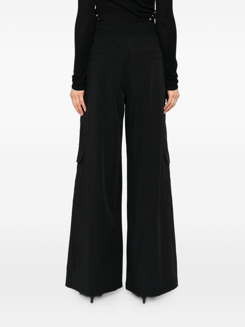 elasticated-waistband trousers 4