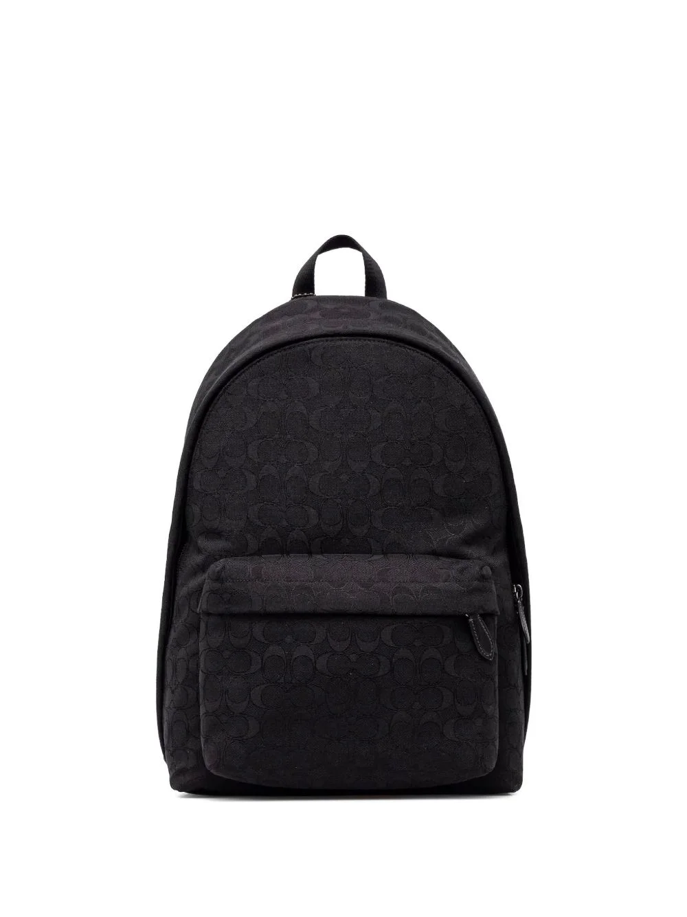 monogram-pattern backpack - 1